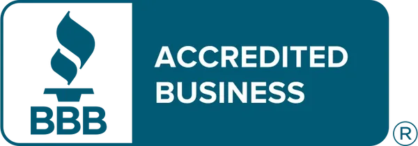 Better Business Bureau accredited business badge