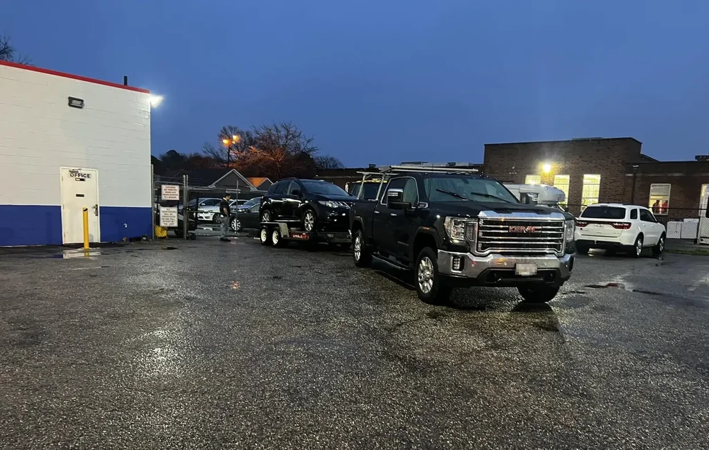 Towing and repair service at Beach Auto & Transmission Repair in Virginia Beach